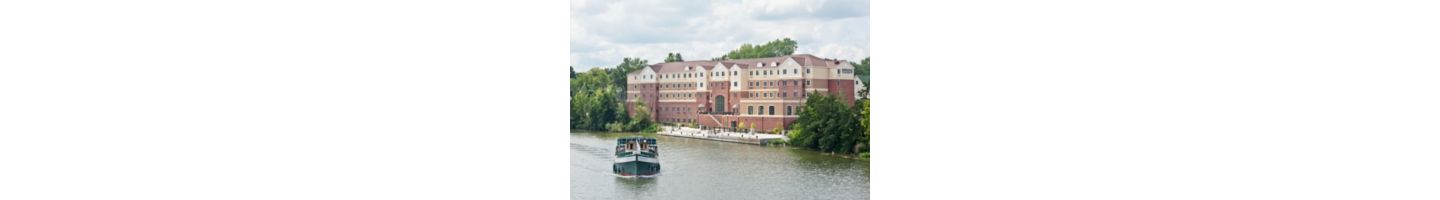Situated on the banks of the Genesee River, our guest enjoy leisurely walks along the river walk to Genesee Valley Park and Erie Canal, watch boaters and water fowl and enjoy the serenity on the hotel's river front patio.